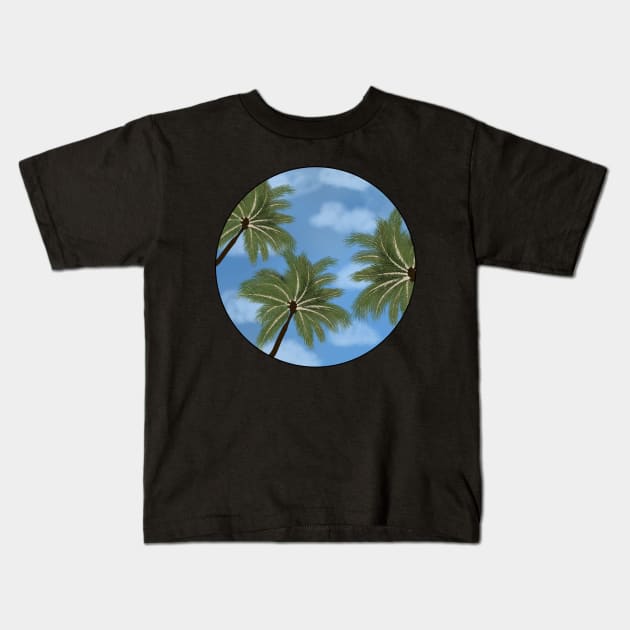 tropical design Kids T-Shirt by morgananjos